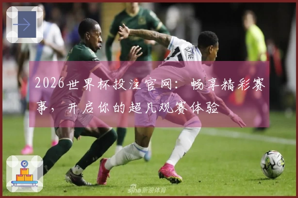 2026世界杯投注官网：畅享精彩赛事，开启你的超凡观赛体验